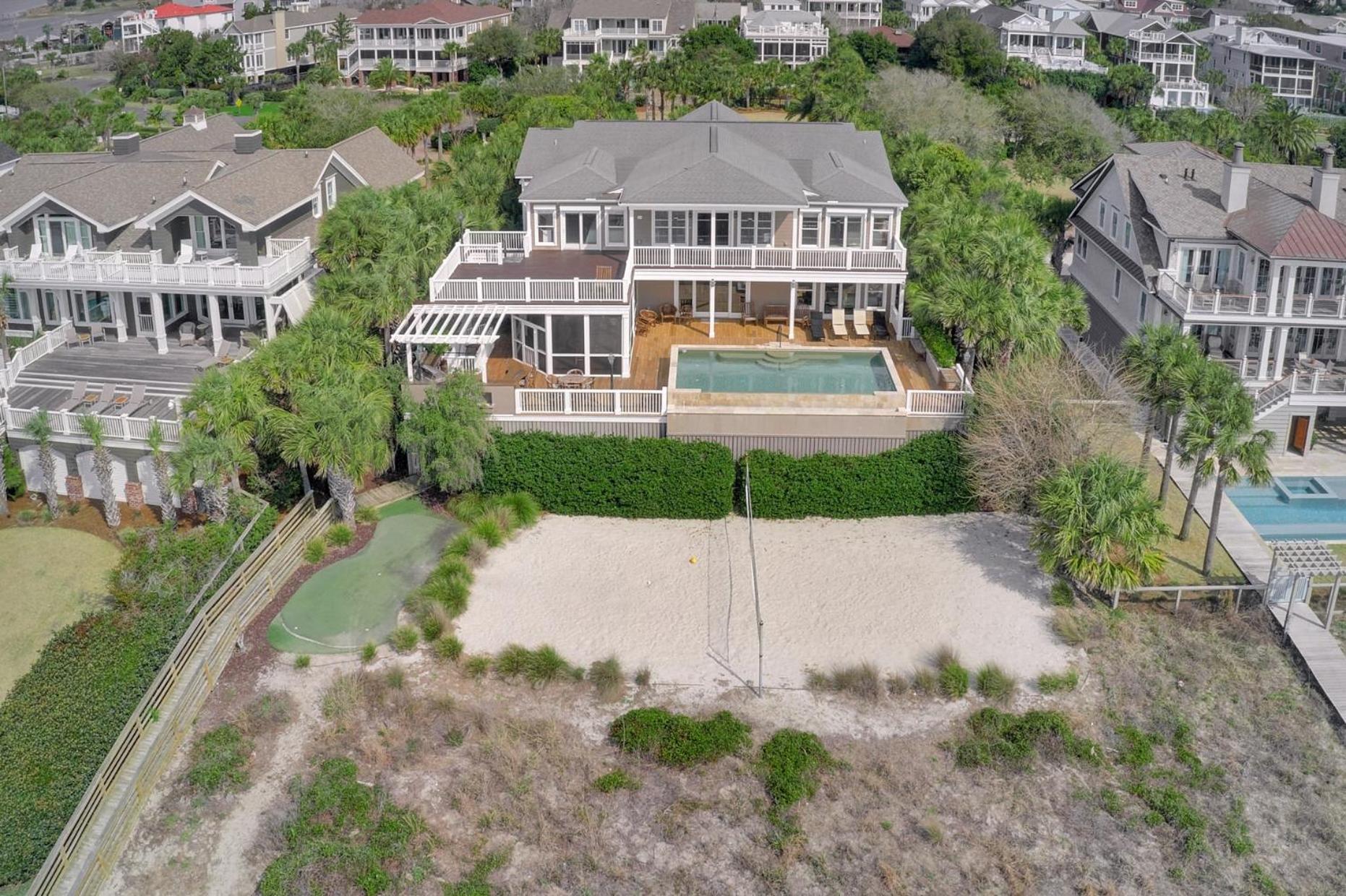 114 Ocean Boulevard By Avantstay Beachfront Putting Green Volleyball Court Infinity Pool Sullivans Island Exterior foto