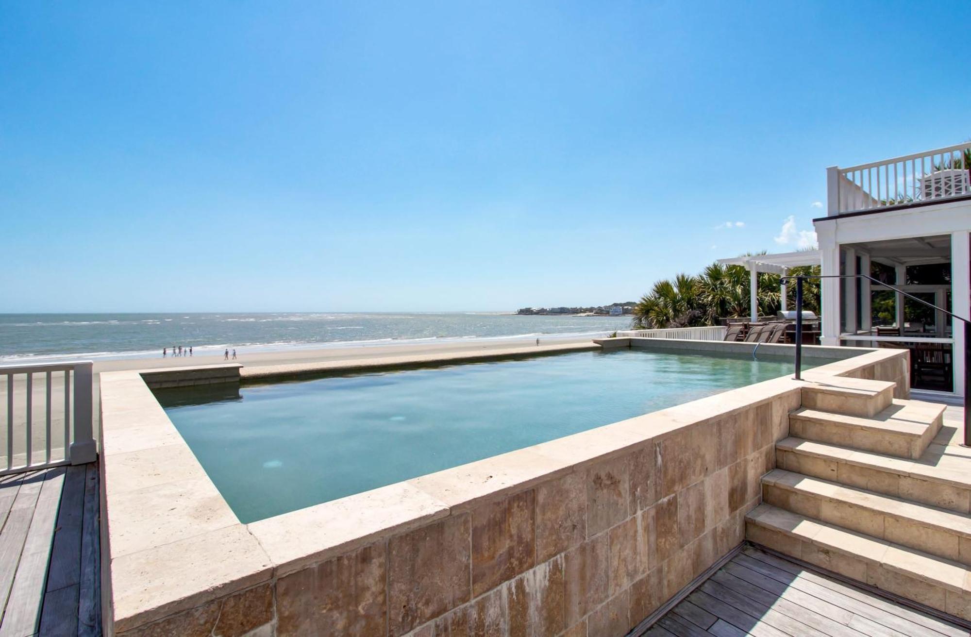 114 Ocean Boulevard By Avantstay Beachfront Putting Green Volleyball Court Infinity Pool Sullivans Island Exterior foto
