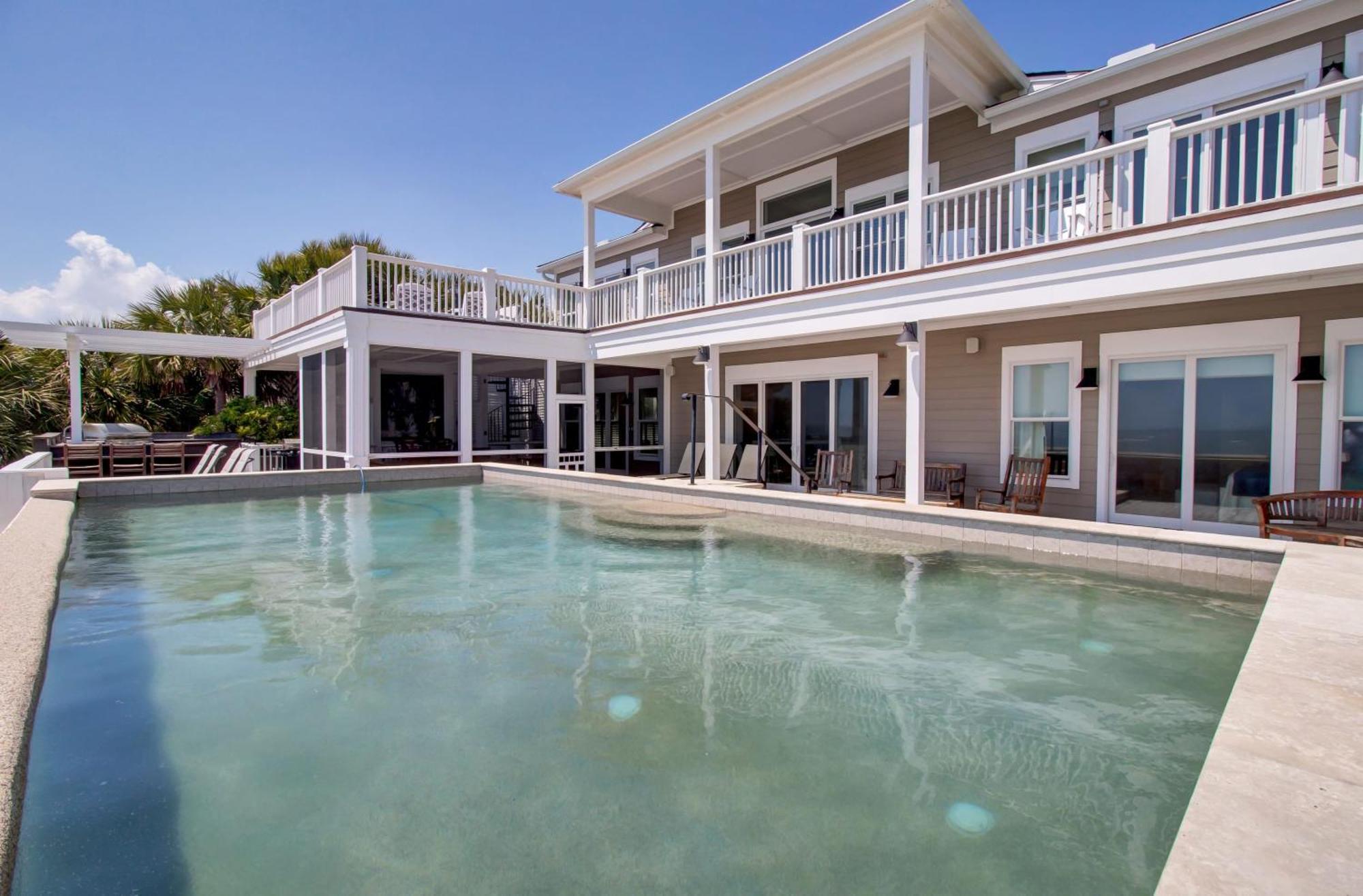 114 Ocean Boulevard By Avantstay Beachfront Putting Green Volleyball Court Infinity Pool Sullivans Island Exterior foto