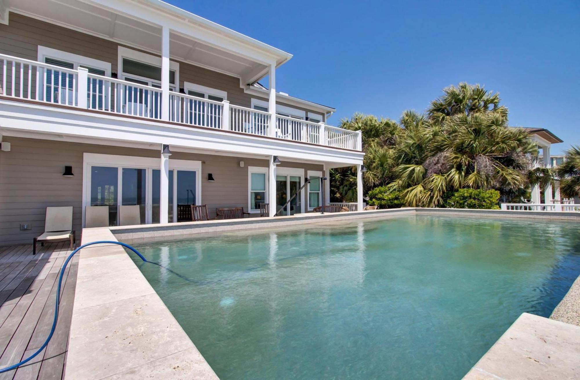 114 Ocean Boulevard By Avantstay Beachfront Putting Green Volleyball Court Infinity Pool Sullivans Island Exterior foto